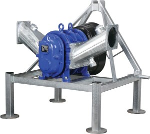 Pompa płatów obrotowa R116-240S + rama APK0000187