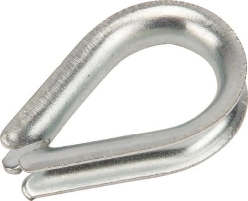 Kausza do liny ocynk, 6 mm WT06 - Intertraktor