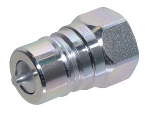 Szybkozłącze wtyczka 1/4" gwint wew. 1/4" BSP z zaworem grzybkowym ANV ANV14GASM