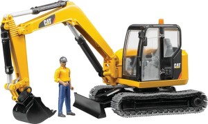 Minikoparka CAT + robotnik U02466