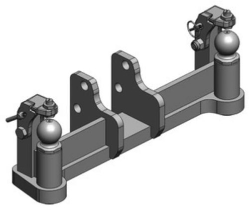 Wspornik wymuszonego skrętu 00520330A02 - Intertraktor