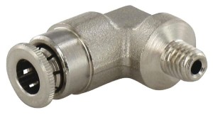 Szybkozłącze kolankowe 90° Ø 6 mm stałe gwint zewnętrzny M6x1 Kramp CLWS6MK61