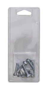 Śruba cały gwint M6x25 mm kl.8.8 ocynk 10 szt. KR933625P010
