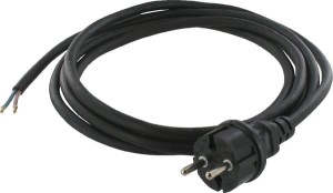 Przewód wymienny neoprenowy z wtyczką, 3 m 2 x 1.5 mm² MVS3215L