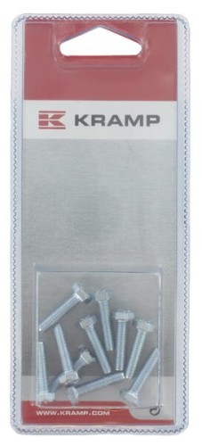 Śruba cały gwint M5x20 mm kl.8.8 ocynk 10 szt. KR933520P010 - Intertraktor