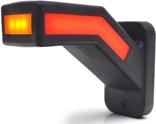 Lampa obrysowa przednio-tylna i pozycyjna lewa LED 12-24V Kramp LA30162 - Intertraktor