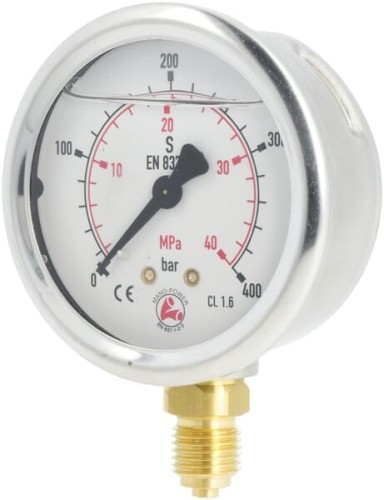 Manometr 0-400 bar G1/4" V&N VNR844940 - Intertraktor