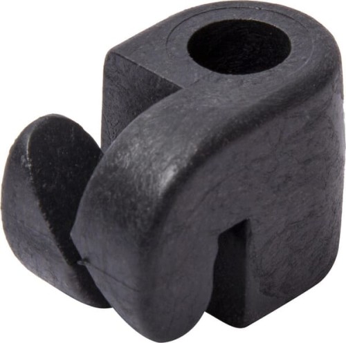 Izolator czarny 10 mm 100 szt. 100506P100 - Intertraktor