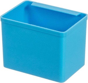 Wkład skrzynki 57x83x62 mm niebieski z tworzywa, D62 2200580