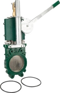 Zasuwa płytowa 6" z dźwignia ARZO01000150933