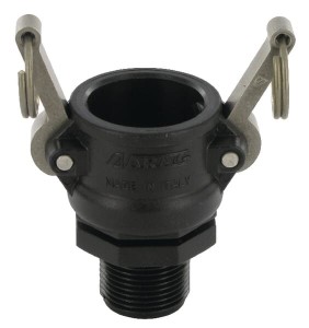 Gniazdo Camlock typ B PP Arag, gwint zew. 3/4" 18103B