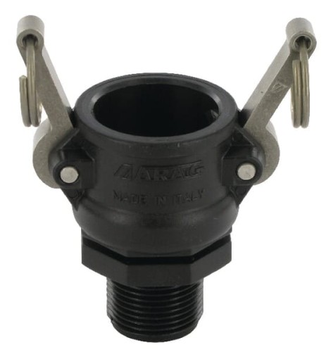 Gniazdo Camlock typ B PP Arag, gwint zew. 3/4" 18103B - Intertraktor