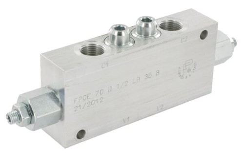 Zawór wyrównawczy podwójny FPOE70D12LA35B - Intertraktor