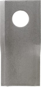 Nożyk kosiarki rotacyjnej prawy 100x48x3 mm otwór Ø 19 mm okrągły pasuje do Niemeyer 25 szt. 570418KR