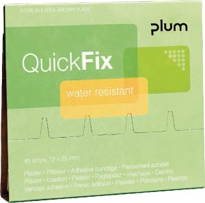 Zestaw uzupełniający plastrów wodoodpornych QuickFix 6x45 szt. PLUM5511