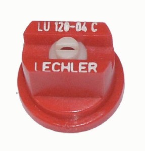 Rozpylacz płaskostrumieniowy LU 120° 04 czerwony ceramiczny Lechler LU12004C