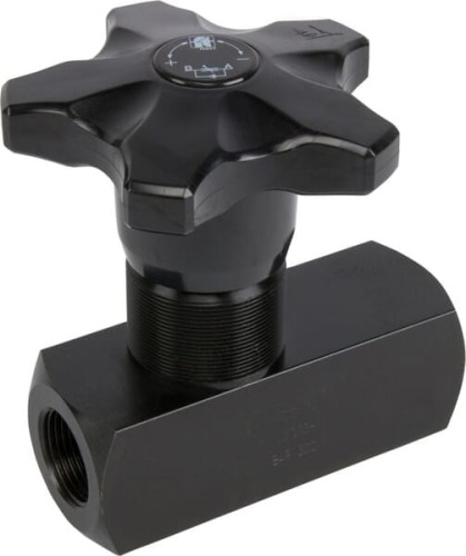 Zawór dławiąco-zwrotny FT 257/5 z pokrętłem z tworzywa 1" FT2575100MP - Intertraktor