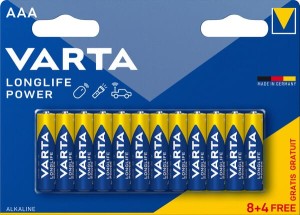 Bateria AAA/LR03 1.5 V High Energy 8+4 szt. VT4903121