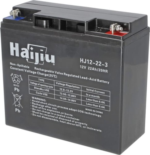 Akumulator 12V 22Ah 1181200570 - Intertraktor