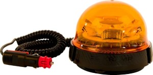 Lampa błyskowa LED, 9W 12/24V na magnes z wtyczką LA20017