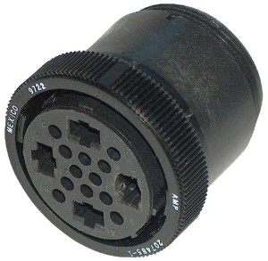 Obudowa wtyczki 16 P. żeńska CPC AMP207485
