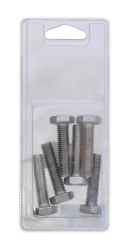 Śruba cały gwint M10x40 mm stal szlachetna A2 6 szt. KR9331040RVSP006 - Intertraktor