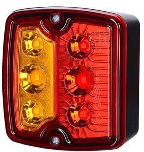 Lampa tylna zespolona LED, kwadratowa 12/24V LA103171