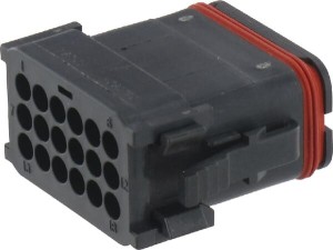 Obudowa wtyczki 18 P. żeńska DT DSDT1618SB