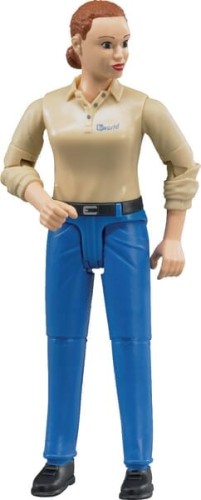 Figurka kobiety w niebieskich spodniach U60408 - Intertraktor