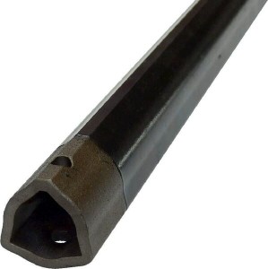Rura profilowana trójkątna 8 Ø wew. 34 Ø zew. 45.6x5.8 mm L=1 m Bondioli&Pavesi 245181000R