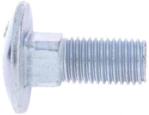 Śruba zamkowa DIN603 M16x40 mm ocynk kl. 8.8 Kramp 603164088 - Intertraktor