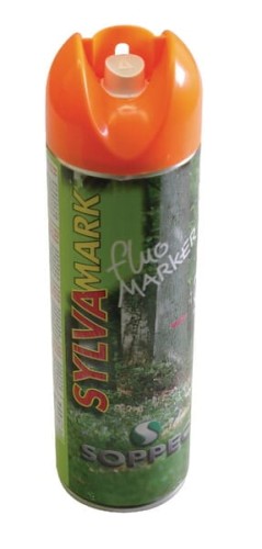 Spray znakujący do prac leśnych Fluo Marker Soppec, pomarańczowy PA131316 - Intertraktor