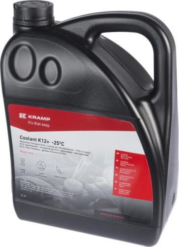 Płyn do chłodnic -25°C K12+ Kramp, 5 l OAT250005KR - Intertraktor