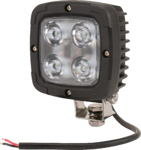 Lampa robocza LED, kwadratowa, 40W 4000 lm światło skupione Kramp LA10045