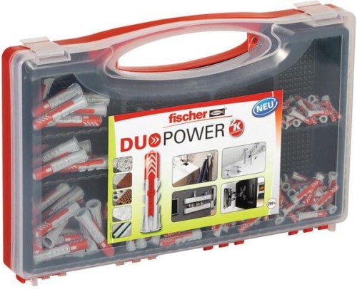 Asortyment kołków rozporowych Duopower 280 szt. 535973 - Intertraktor