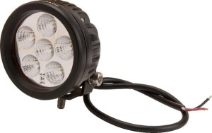 Lampa robocza LED, okrągła, 18W 1440 lm  10/30V światło rozproszone 6 LED Kramp LA10081