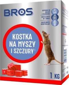 Kostka na myszy i szczury Bros 1kg 15941858