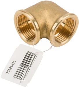 Kolano 90° mos. 2xGW 1" FG901MSL