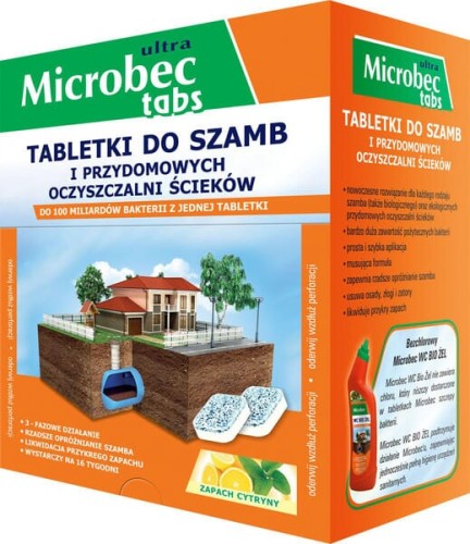 Microbec ULTRA tabletka do szamb, 35g 1594391 - Intertraktor