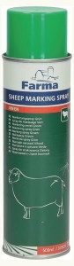 Spray do znakowania owiec Farma, zielony 500 ml 303032FA