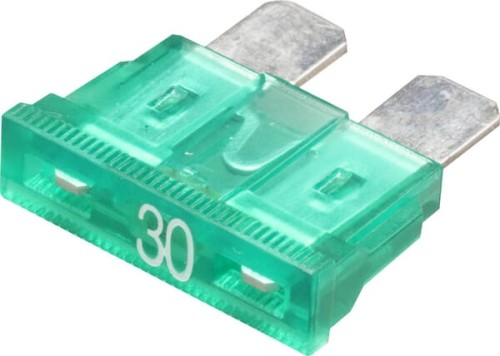 Bezpiecznik płaski, 32V 30A L=18.8 mm zielony iMaXX SI20168 - Intertraktor