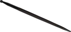 Ząb ładowacza, prosty, profil podwójne T 36x900 mm końcówka szpiczasta z nakrętką M22x1.5 czerwony SHW FT2S