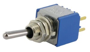 Przełącznik, mały, On-ON, 2-biegunowy 5246CDB