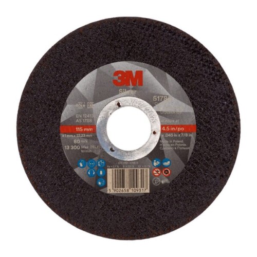 Tarcza tnąca 51785 T41 115 x 1 x 22.23 mm 7100139227 - Intertraktor