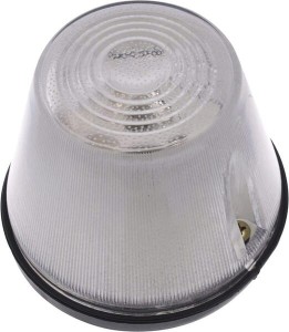 Lampa obrysowa okrągła, 12/24V przezroczysta/biała, przykręcana Waś 1400690100