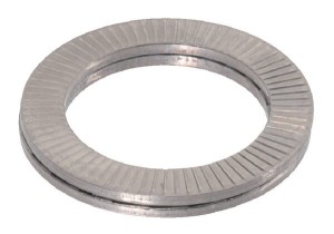 Podkładka samoklinująca M10x16.6x2 mm, stal szlachetna A4 DIN128a Nord-Lock NL10RVSA4