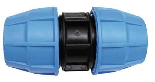 Złączka polietylenowa PE x PE Supreme S16, 16 mm 654235S - Intertraktor