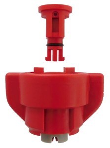 Rozpylacz eżektorowy TD 60° 04 czerwony/szary ceramiczny Agrotop TD6004