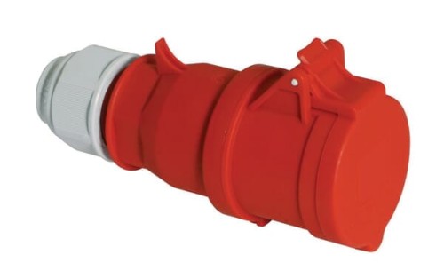 Gniazdo przenośne CEE 32A 5P 400V QC B003148 - Intertraktor