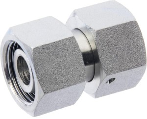 Złącze proste z nakrętkami M22x1.5 15L SNV15LGP